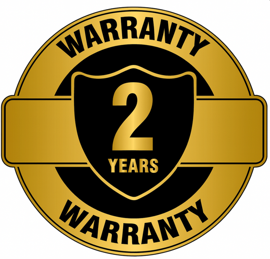 2-Year Warranty